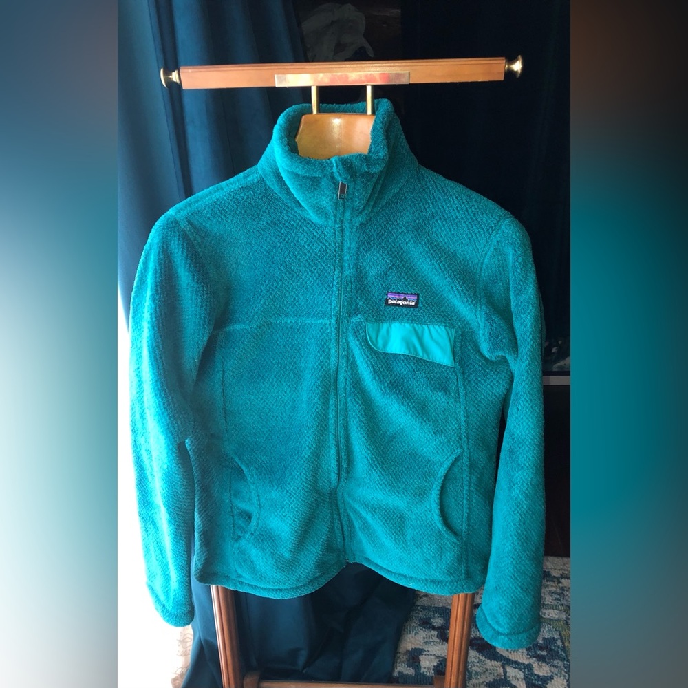 TEAL PATAGONIA Re-Tool POLARTEC Full-Zip FLEECE